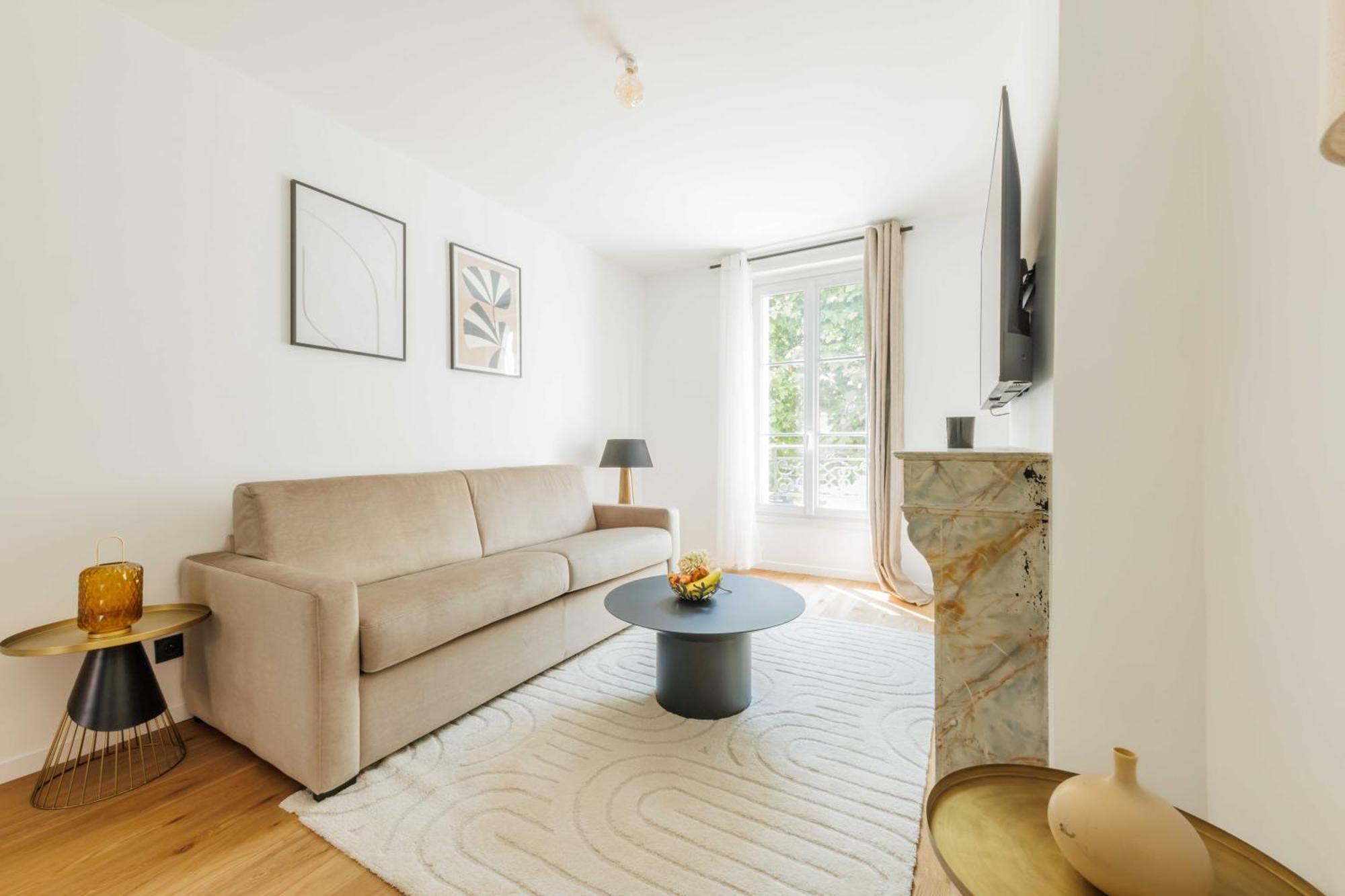Chic Appartement - 1Br-4P - Chateau De Vincennes Bagian luar foto